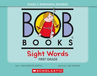 Front cover_Bob Books - Sight Words First Grade Hardcover Bind-Up | Phonics, Ages 4 and up, Kindergarten (Stage 2: Emerging Reader)