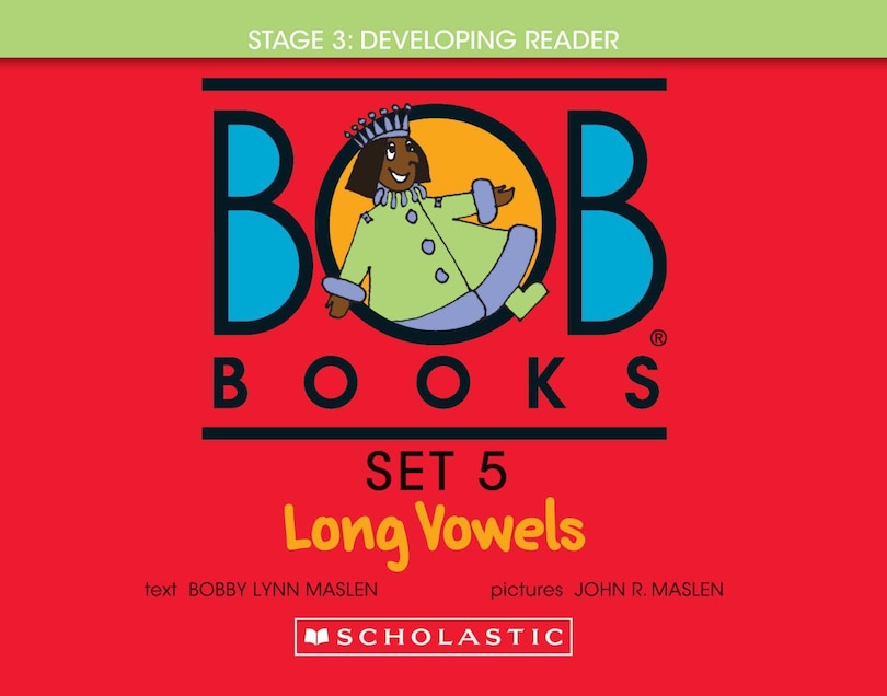 Front cover_Bob Books - Long Vowels Hardcover Bind-Up | Phonics, Ages 4 and up, Kindergarten, First Grade (Stage 3: Developing Reader)