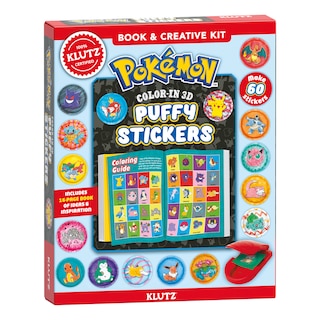 Front cover_Pokemon Color-In 3D Stickers