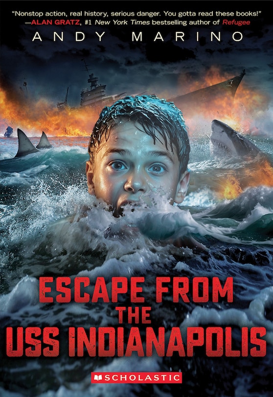Couverture_Escape from the USS Indianapolis (Escape From #5)