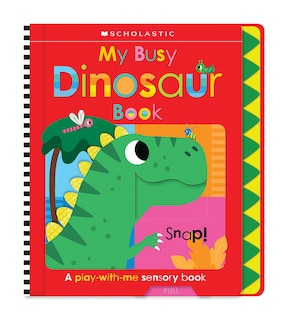 Front cover_My Busy Dinosaur Book: Scholastic Early Learners (Busy Book)