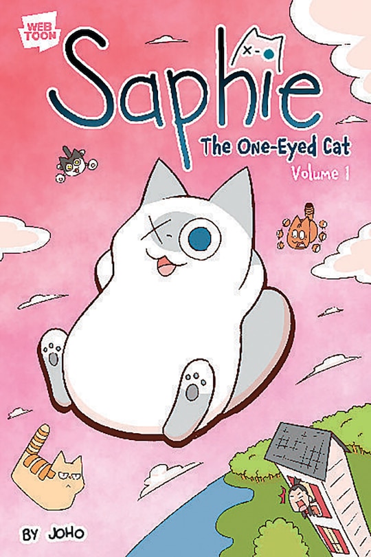Front cover_Saphie the One-Eyed Cat Volume 1