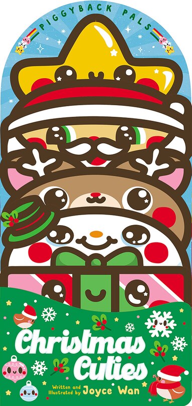 Couverture_Christmas Cuties: A Shaped Holiday Board Book with Foil (Adorable Christmas Gift or Stocking Stuffer) (Piggyback Pals)