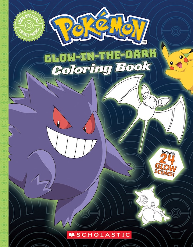 Couverture_Pokémon Glow-in-the-Dark Coloring Book