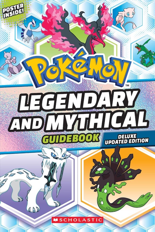 Front cover_Legendary and Mythical Guidebook: Deluxe Updated Edition (Pokémon)