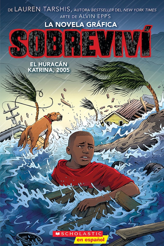 Front cover_Sobreviví el huracán Katrina, 2005 (Graphix) (I Survived Hurricane Katrina, 2005)