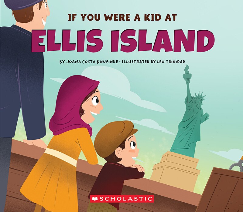 Front cover_If You Were a Kid at Ellis Island