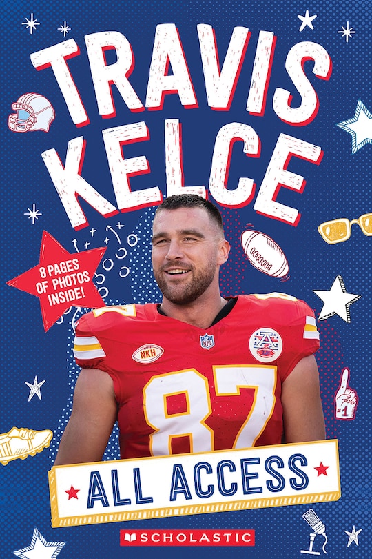 Front cover_Travis Kelce: All Access (Media tie-in)