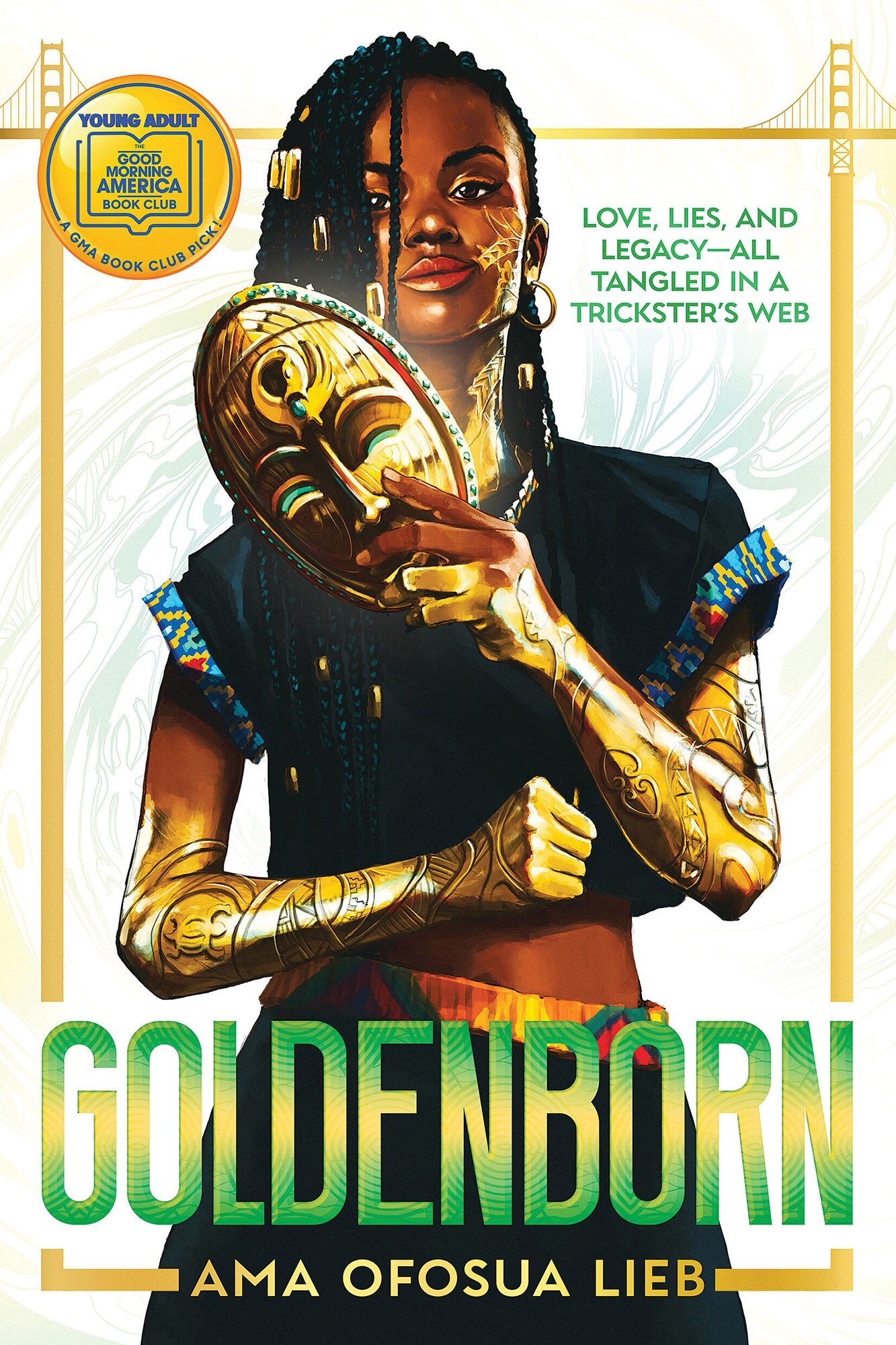 Goldenborn by Ama Ofosua Lieb — book cover