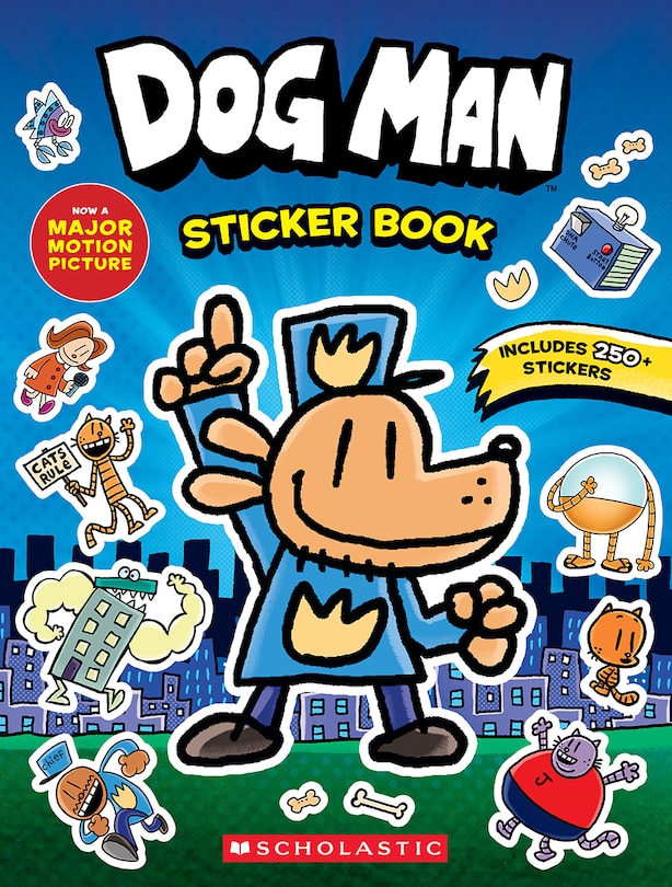 Front cover_Dog Man: Official Sticker Book