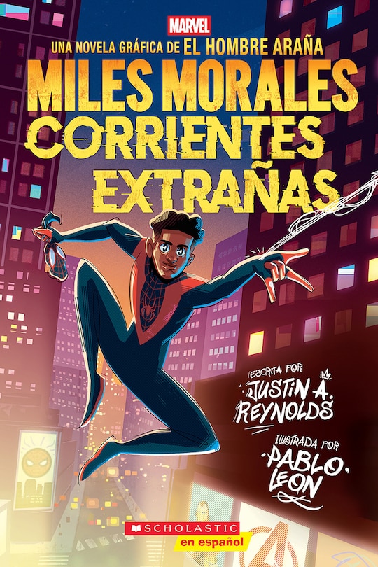 Front cover_Miles Morales: Corrientes extrañas (Miles Morales: Stranger Tides)