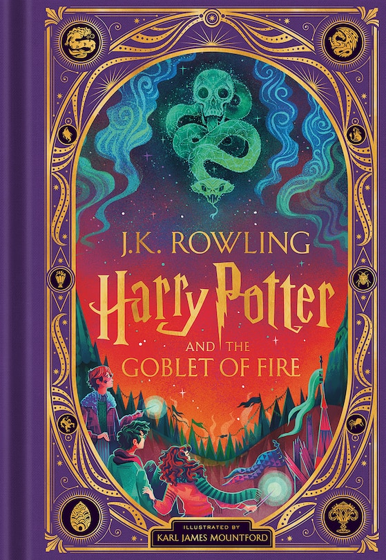 Front cover_Harry Potter and the Goblet of Fire (Harry Potter, Book 4) (Interactive Illustrated Edition)