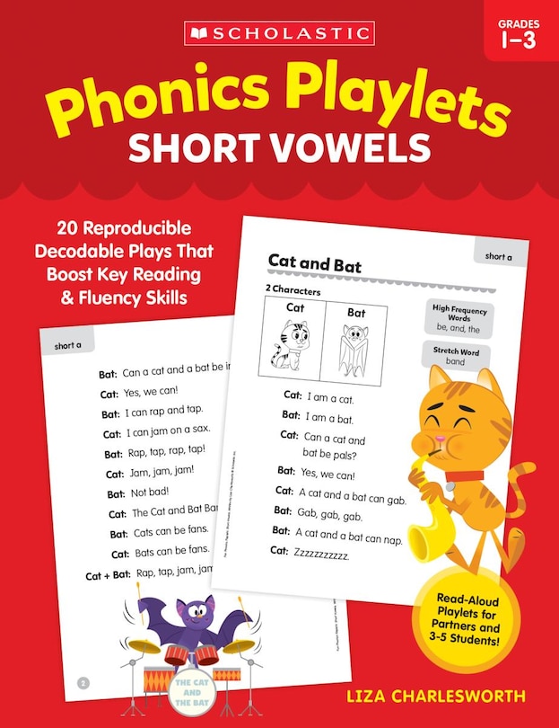 Front cover_Phonics Playlets: Short Vowels