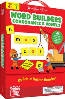 Couverture_Little Red Tool Box: Word Builders: Consonants & Vowels