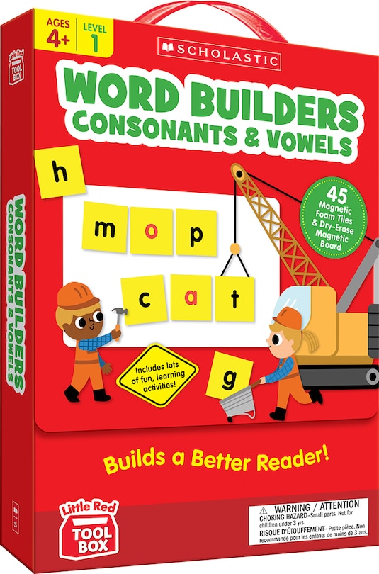 Couverture_Little Red Tool Box: Word Builders: Consonants & Vowels