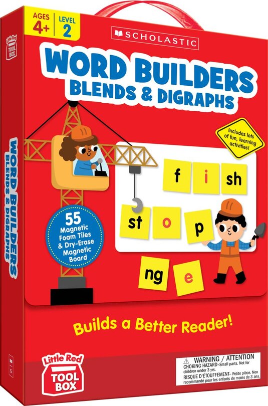 Front cover_Little Red Tool Box: Word Builders: Blends, Digraphs & More