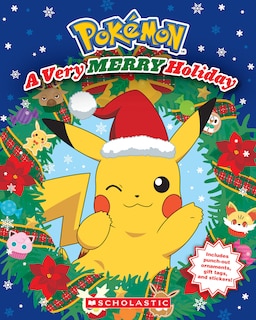 Front cover_A Very Merry Holiday (Pokémon)