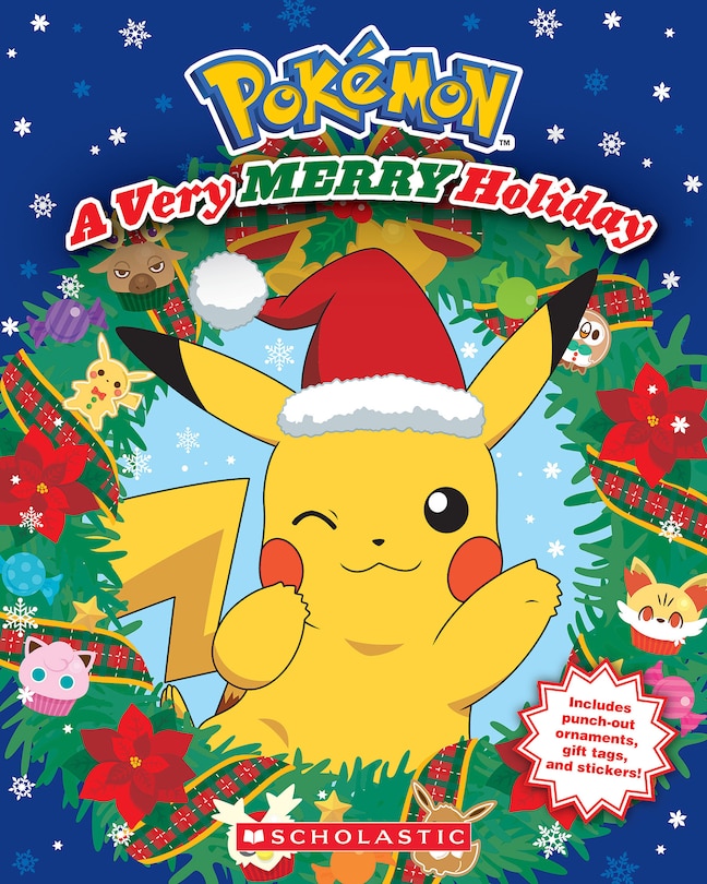 Front cover_A Very Merry Holiday (Pokémon)