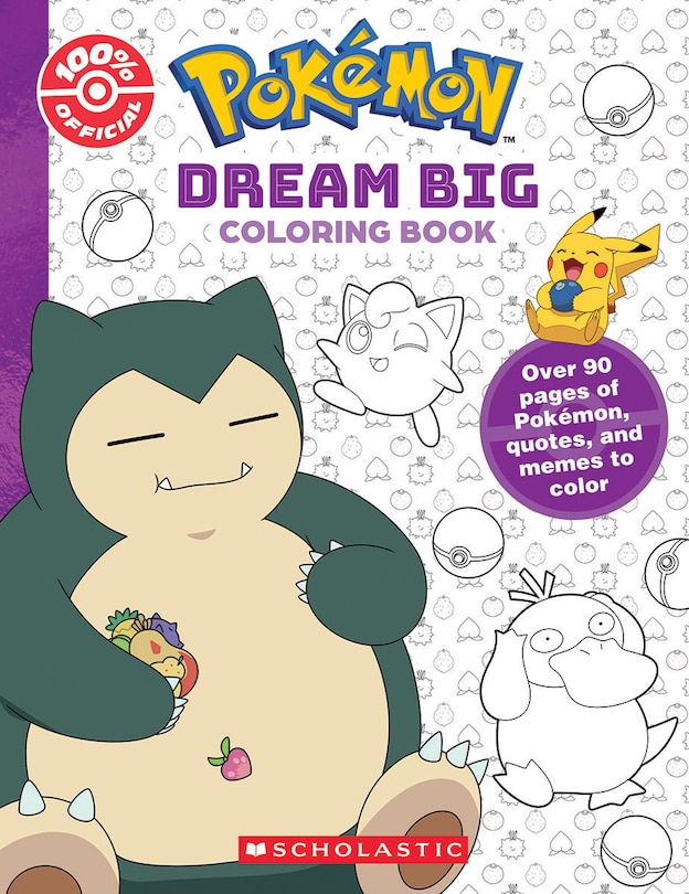 Couverture_Dream Big (Pok&eacute;mon: Official Coloring Book)