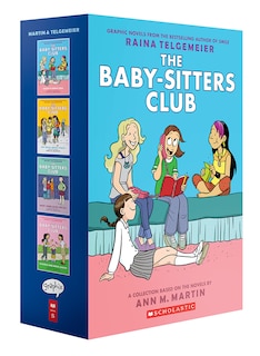 Couverture_The Baby-sitters Club #1-4 Graphic Novel Box Set