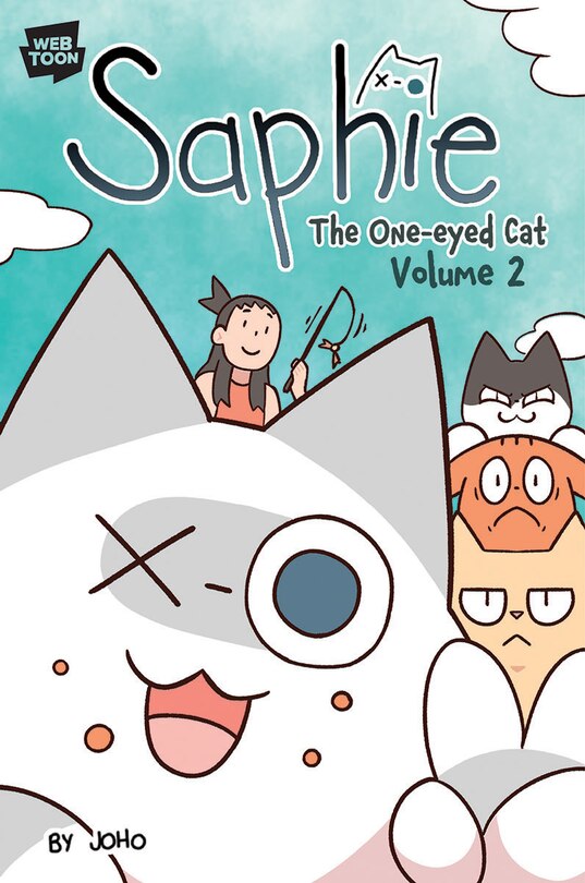 Front cover_Saphie the One-Eyed Cat Volume 2