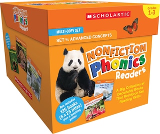 Front cover_Nonfiction Phonics Readers Set 4: Advanced Concepts (Multiple-Copy Set)