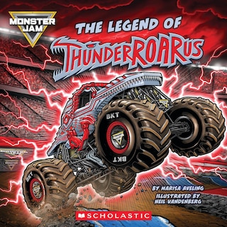 Front cover_Monster Jam: The Legend of ThunderROARus (Media tie-in)