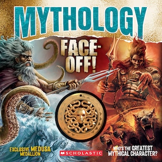 Couverture_Mythology Face-Off! (Face-Off book with Medusa medallion)