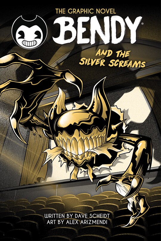 Front cover_Bendy and the Silver Screams (Bendy Original Graphic Novel)