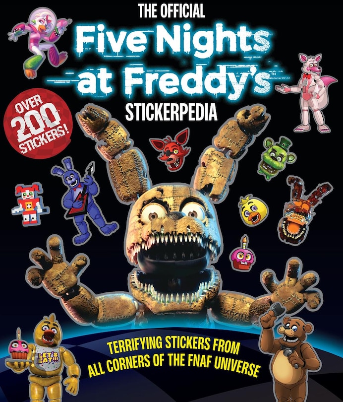 Front cover_Five Nights at Freddy's Stickerpedia