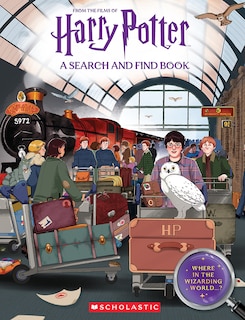 Front cover_Where in the Wizarding World? An Official Harry Potter Search-and-Find Book