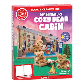 Front cover_DIY Miniature Cozy Bear Cabin