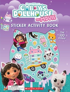 Front cover_Gabby's Dollhouse: The Movie (Gabby's Dollhouse: Sticker Activity Book with Shiny Stickers)