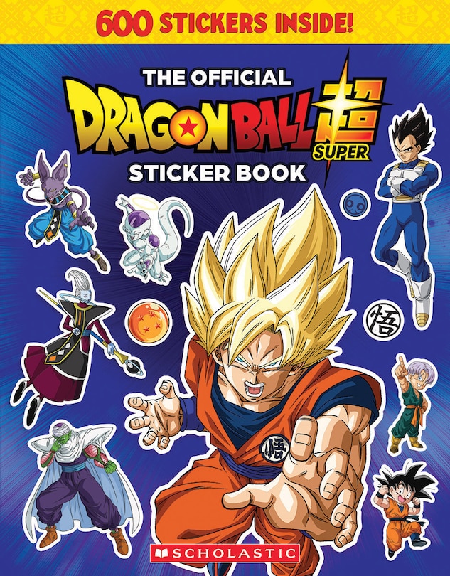 Couverture_Official Dragon Ball Super Sticker Book