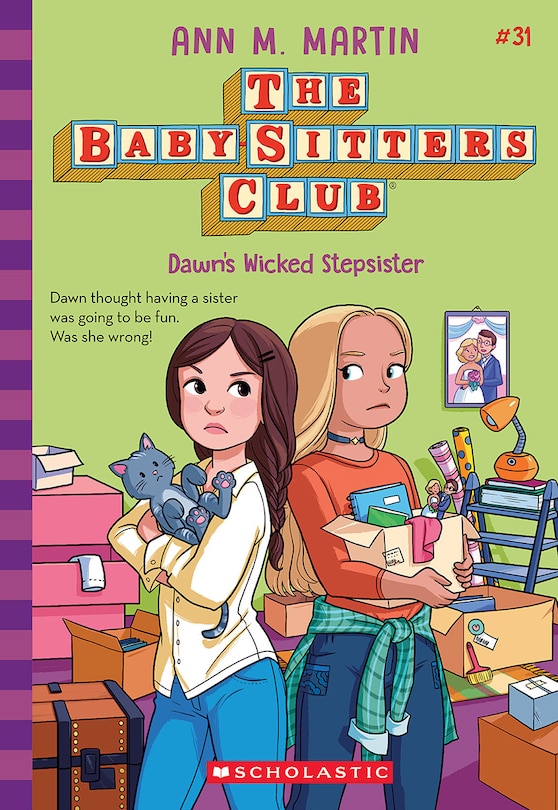 Front cover_Dawn's Wicked Stepsister (The Baby-sitters Club #31)
