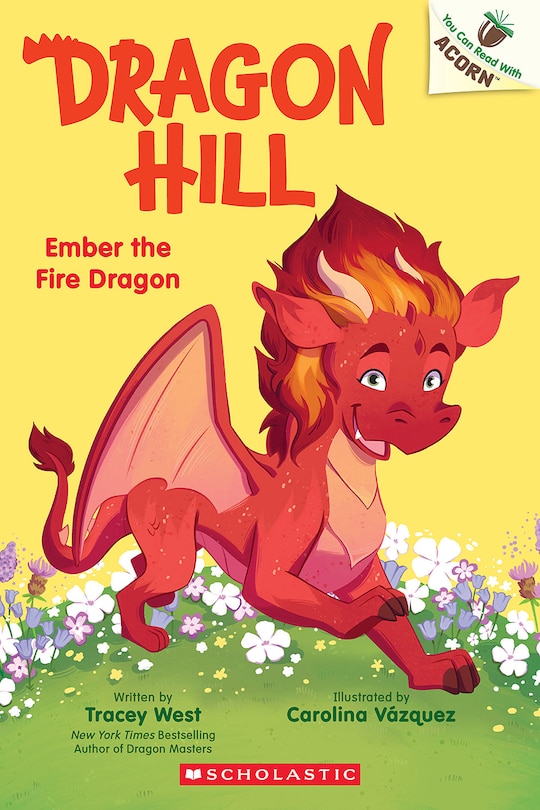 Couverture_Ember the Fire Dragon: An Acorn Book (Dragon Hill #1)