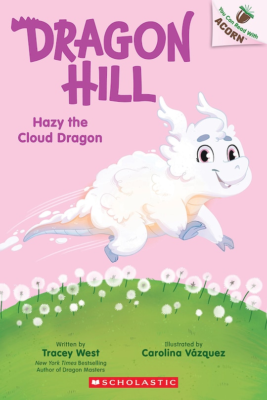 Front cover_Hazy the Cloud Dragon: An Acorn Book (Dragon Hill #3)