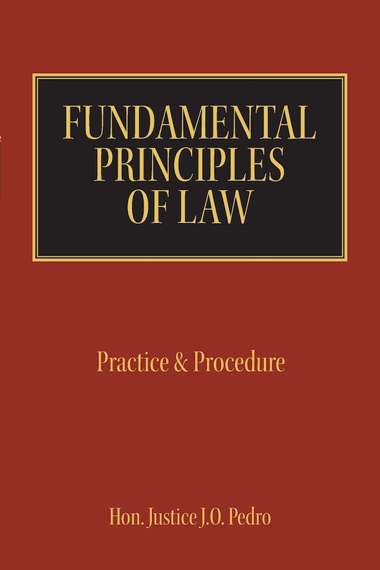 Front cover_Fundamental Principles Of Law