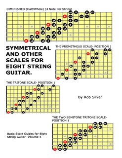 Couverture_Symmetrical and Other Scales for Eight String Guitar