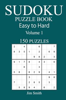 Couverture_150 Easy to Hard Sudoku Puzzle Book