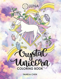 Crystal Unicorn Tarot Coloring Book