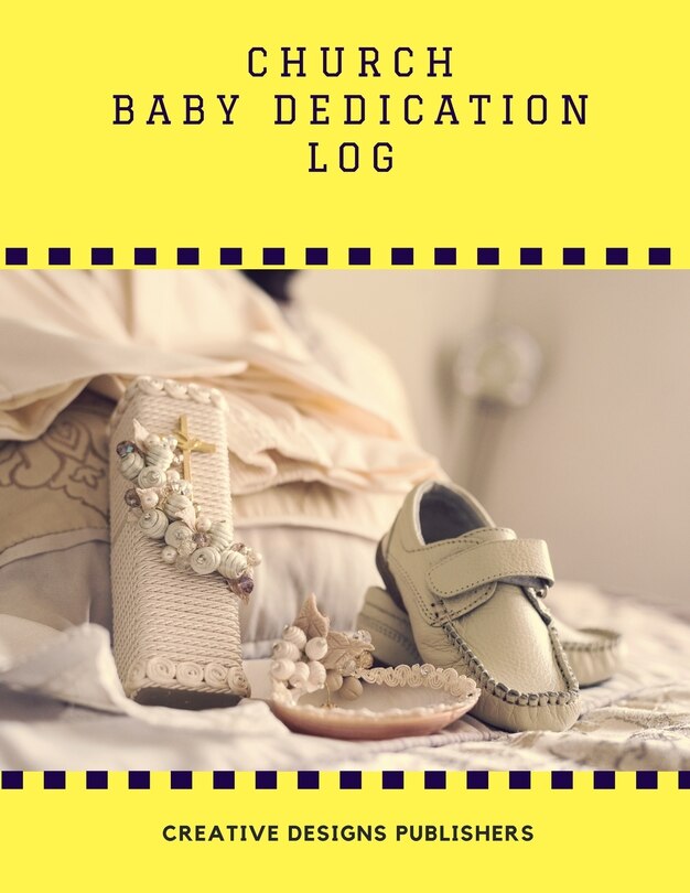 Front cover_Church Baby Dedication Log