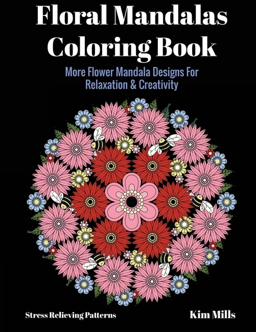 Front cover_Floral Mandalas Coloring Book