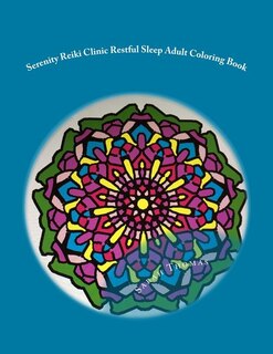 Couverture_Serenity Reiki Clinic *Restful Sleep* Adult Coloring Book
