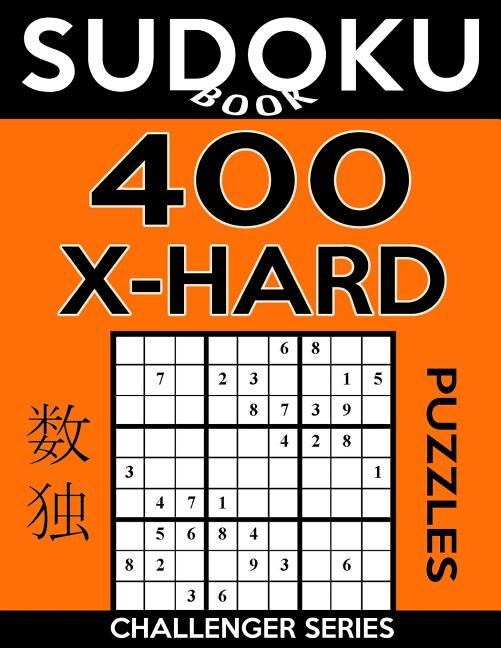 Front cover_Sudoku Book 400 Extra Hard Puzzles