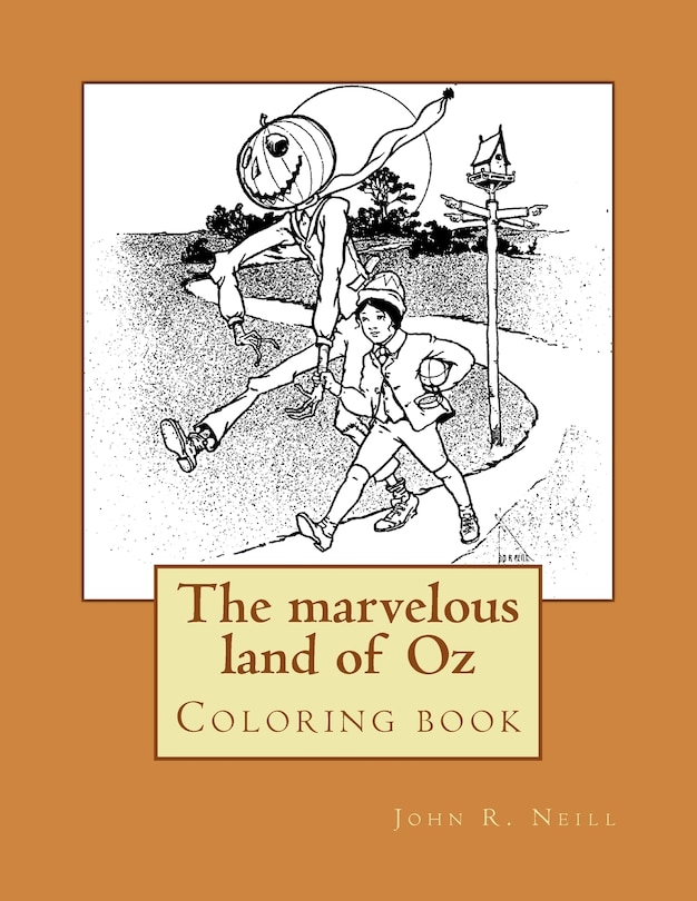 Front cover_The marvelous land of Oz
