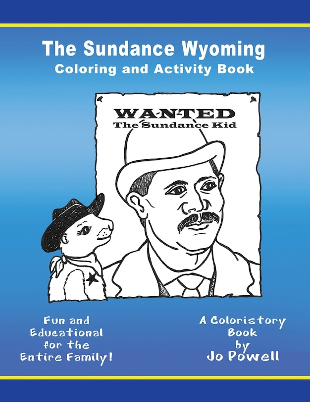 Couverture_The Sundance Wyoming Coloring and Activity Book