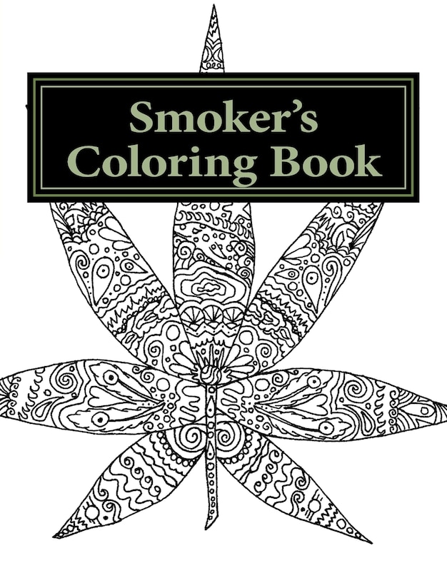 Front cover_Smoker's Coloring Book