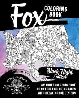 Front cover_Fox Coloring Book