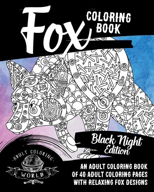 Front cover_Fox Coloring Book